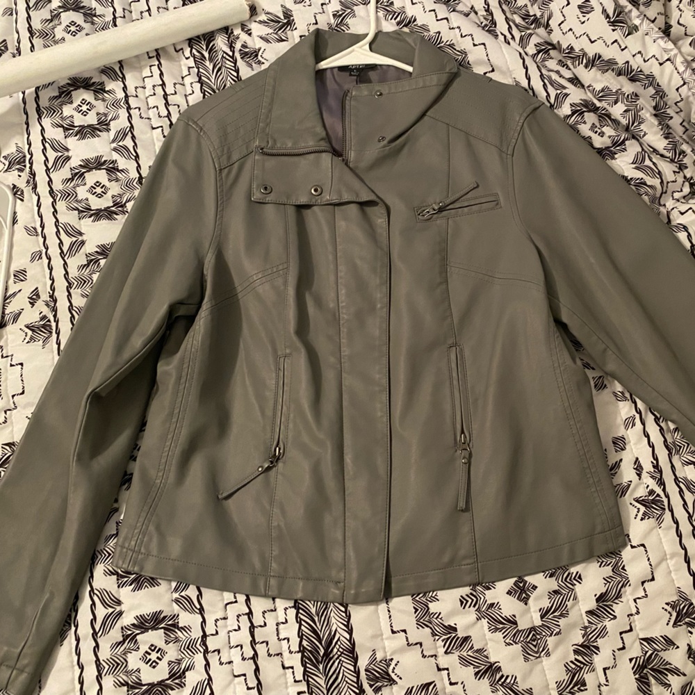 Apt 9 Faux Leather Jacket